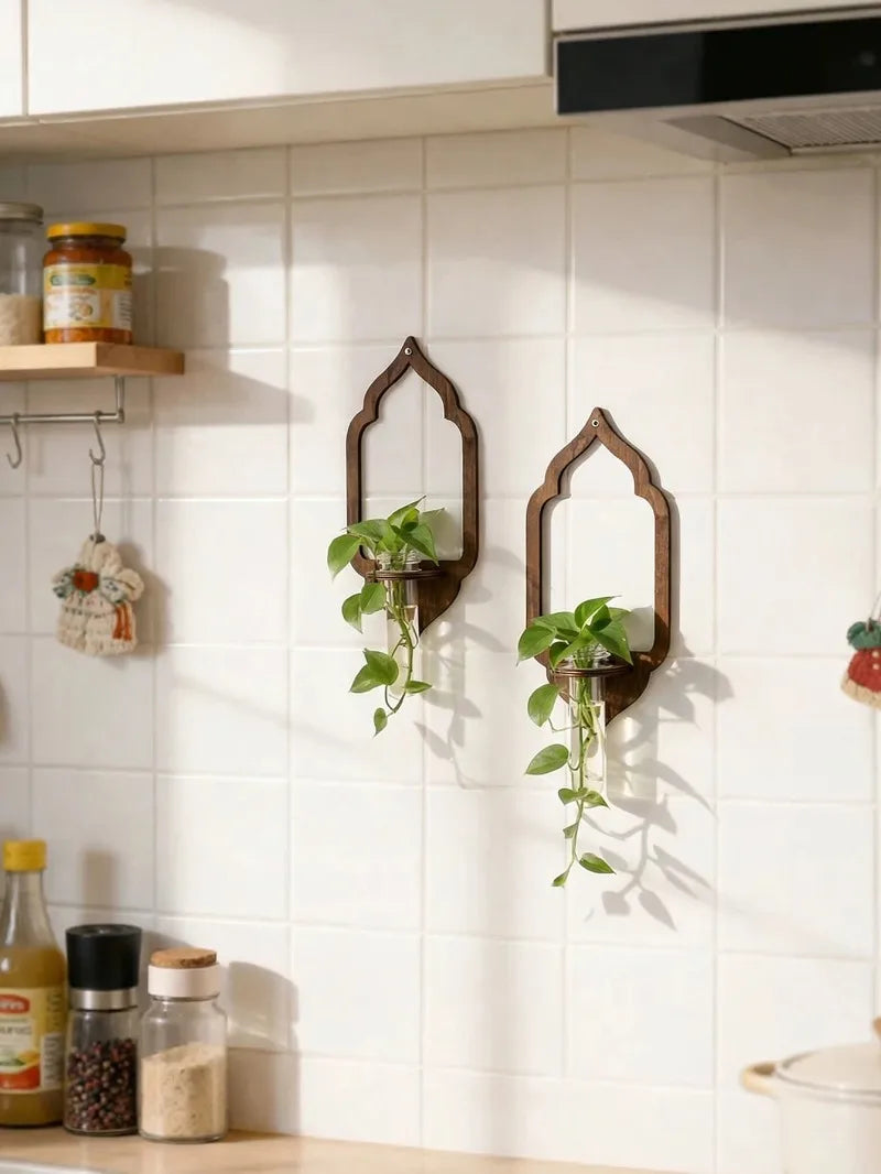 Wooden Wall Propagation Station | Sun, Jellyfish & Lantern
