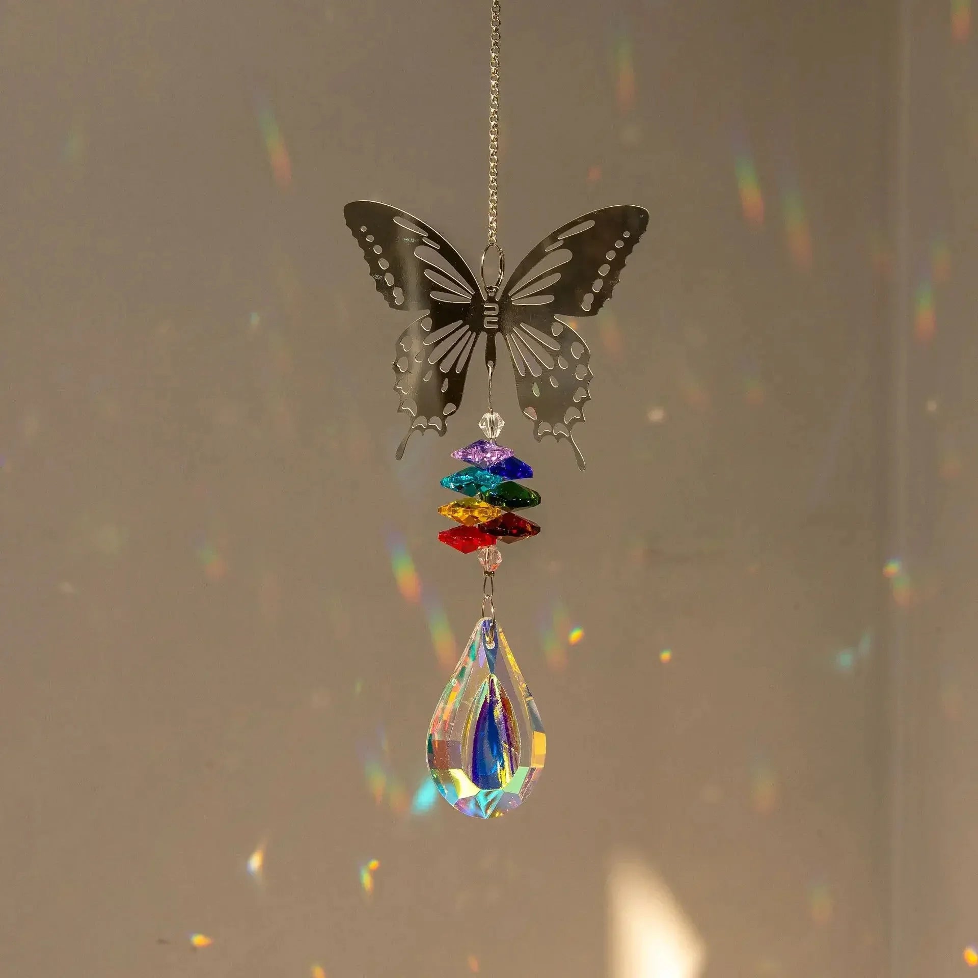 Crystal Prism Suncatcher — Nature Collection