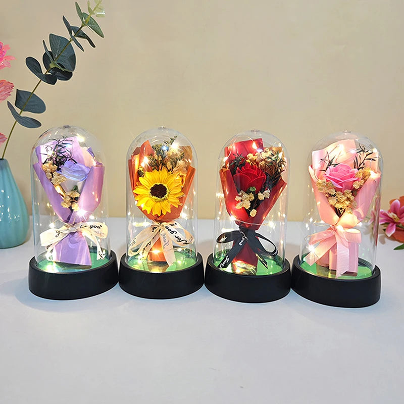 Eternal Rose LED Light Box