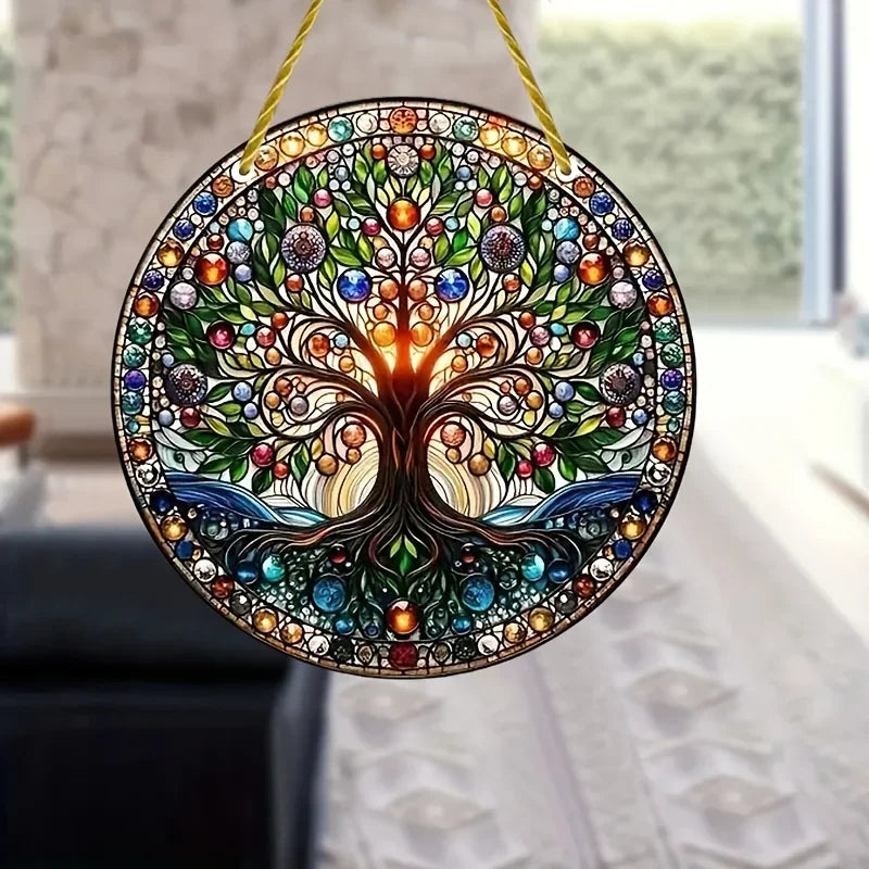 Tree of Life Acrylic Suncatchers
