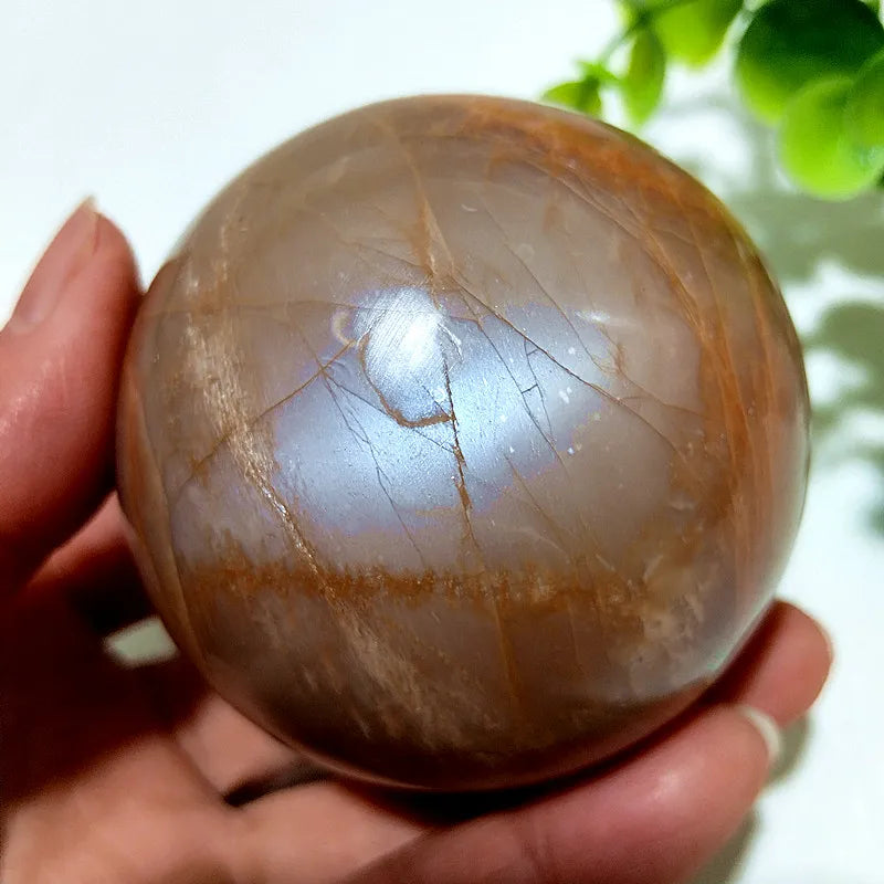 Druzy Agate Crystal Sphere – Natural Geode Décor