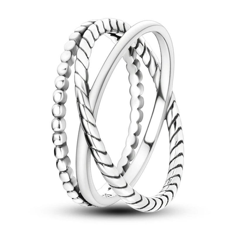Collection of 925 Sterling Silver Rings