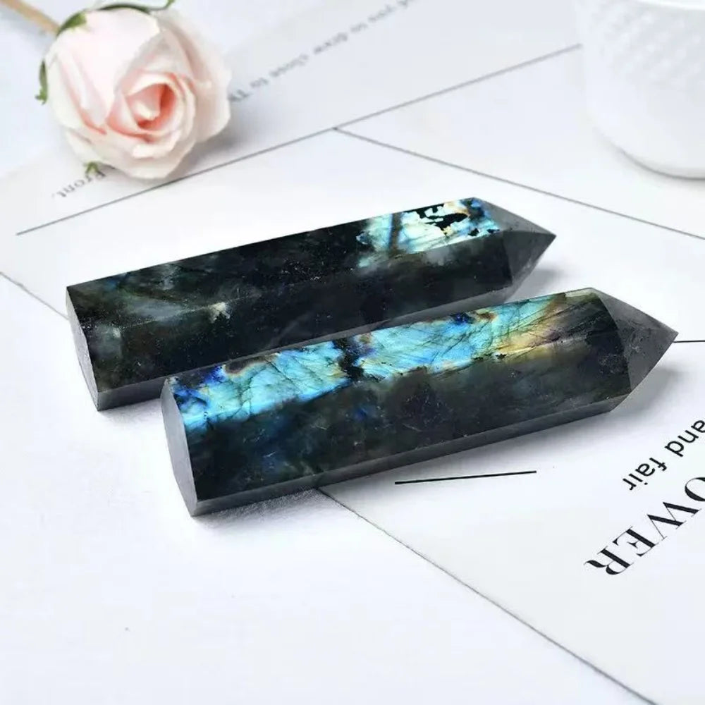 Natural Labradorite Tower