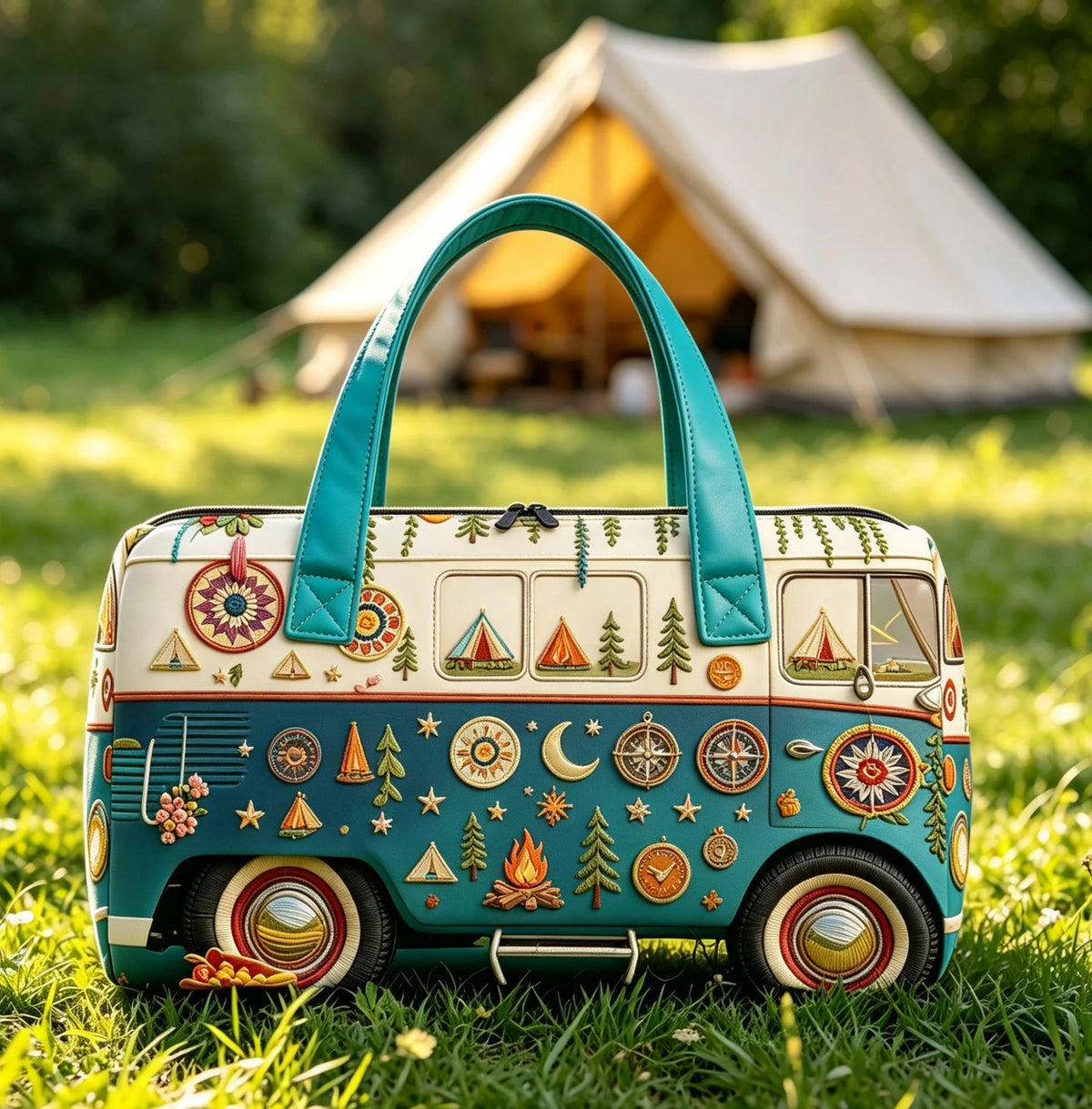 Quilted Duffle Bag | Foldable Travel & Gym Bag