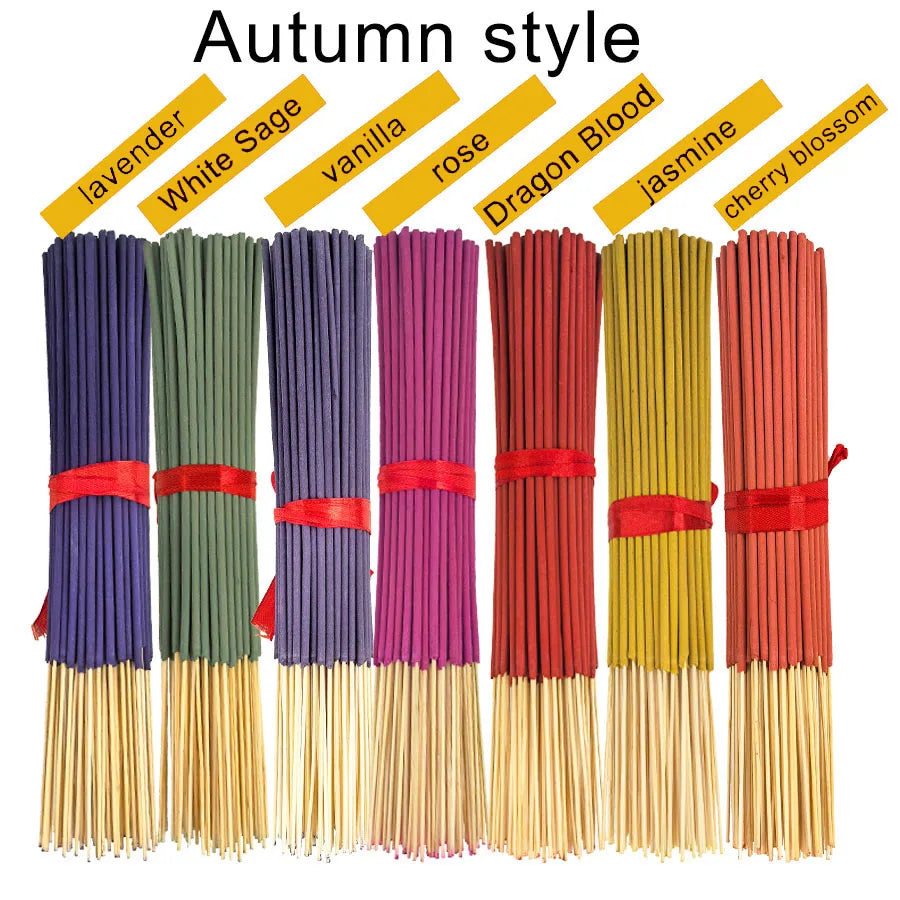 Incense Stick Bundle — 140 Sticks, 7 Scent Sets