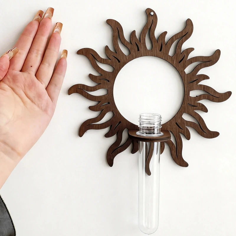 Wooden Wall Propagation Station | Sun, Jellyfish & Lantern