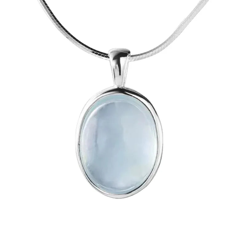 925 Sterling Silver Water Drop Necklace