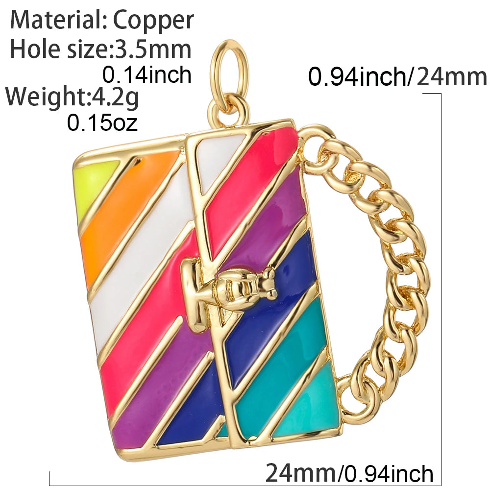 Bohemian Heart Charms – Copper DIY Pendants for Bracelets, Necklaces & Earrings