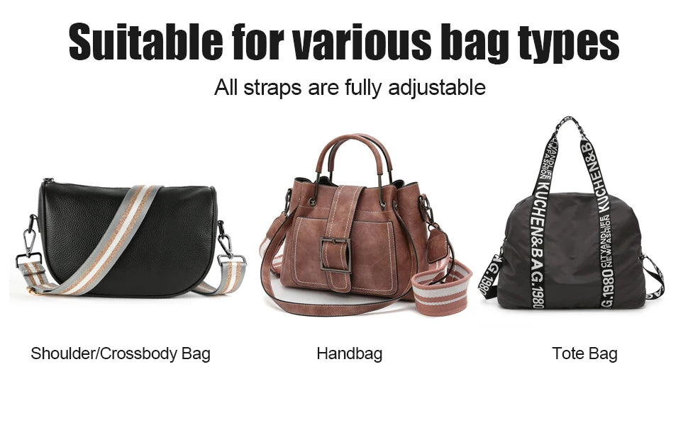 Boho Guitar-Style Bag Strap | Adjustable 80–140 cm