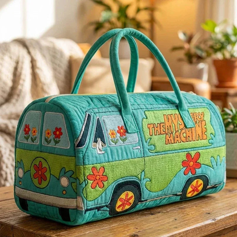 Quilted Travel Duffle Tote Bag | 30 Styles | Beach, Gym & Hiking