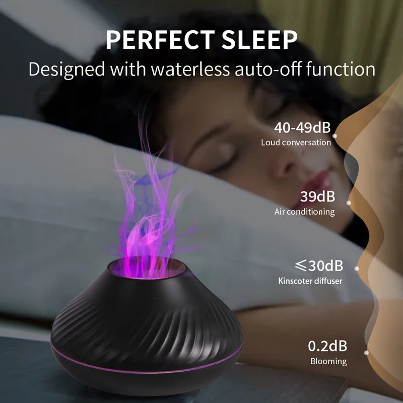 Volcanic Aroma Diffuser Essential Oil Lamp Night Light