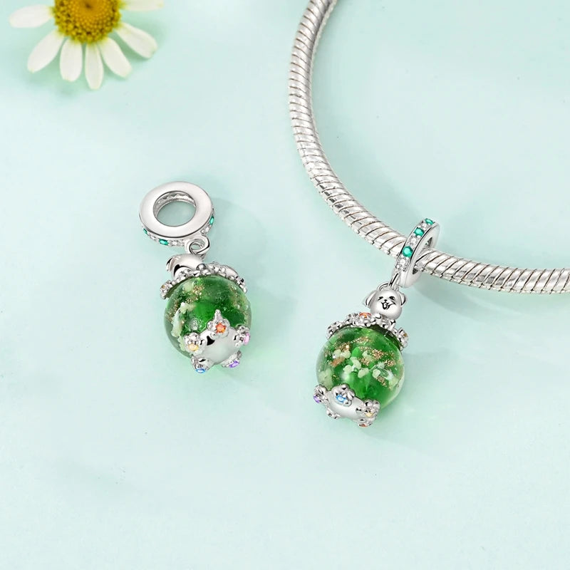 925 Silver Nature & Animal Charms – Butterfly, Floral & Woodland Pendants for Bracelets