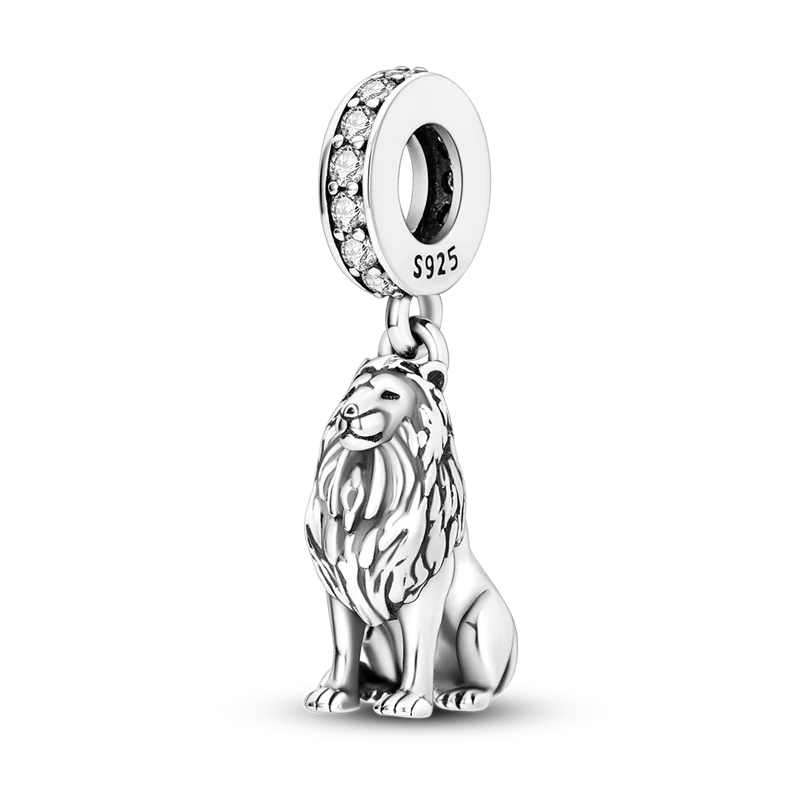 925 Sterling Silver Animal & Floral Charms for Bracelets – Cat, Sunflower & More