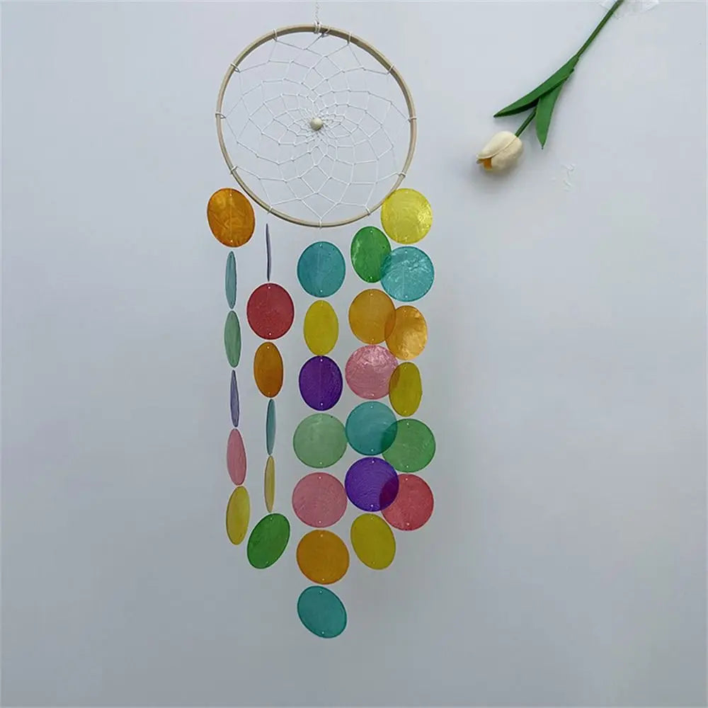 Seashell Wind Chime | Coastal Boho Hanging Decor