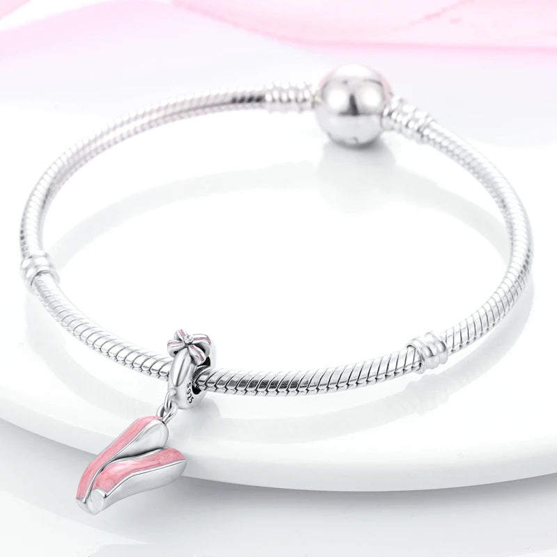 925 Sterling Silver Charm Pendant | Hearts, Bows, Butterflies & More