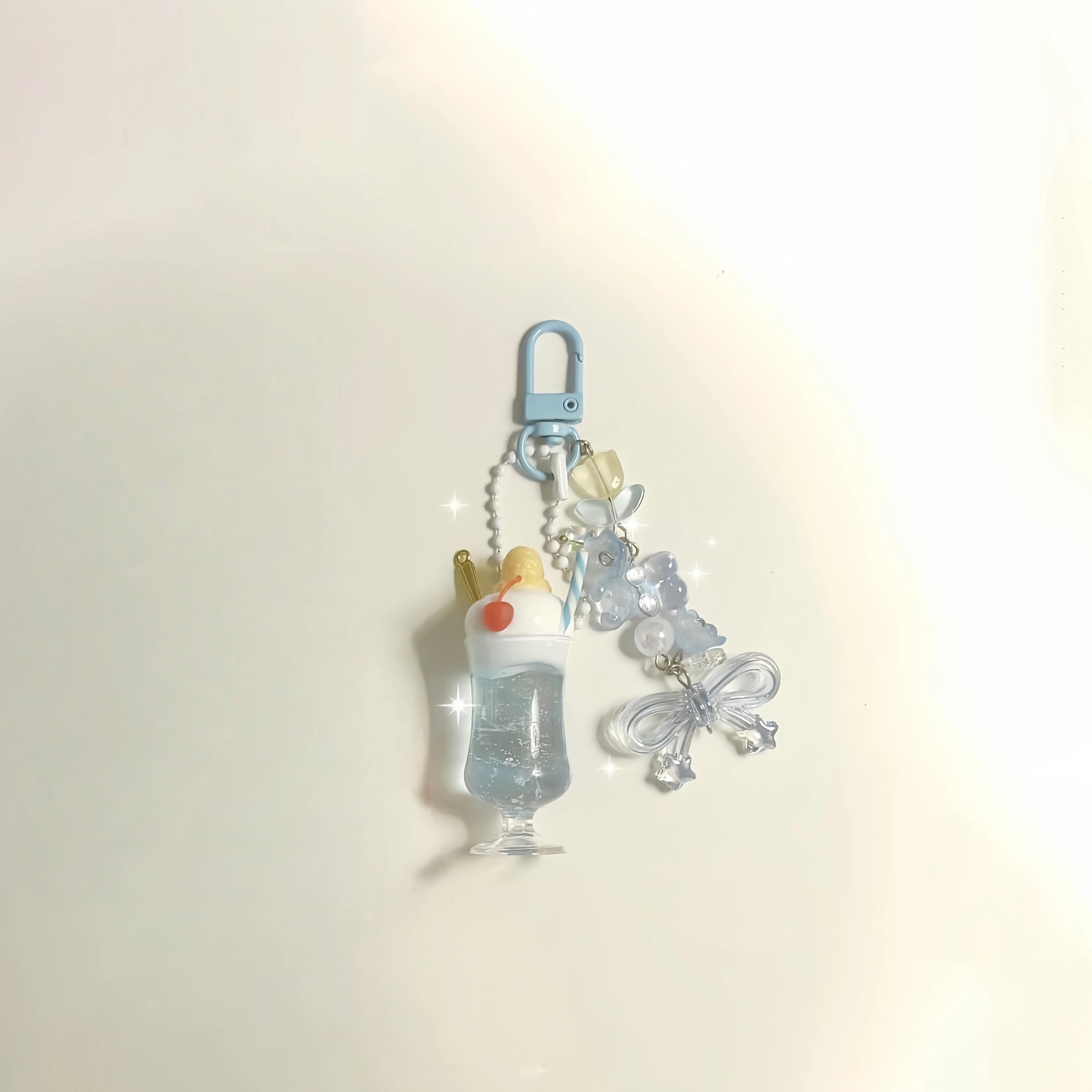 Japanese Food Gashapon Resin Bag Charm – Kawaii Handmade Keychain & Bag Pendant