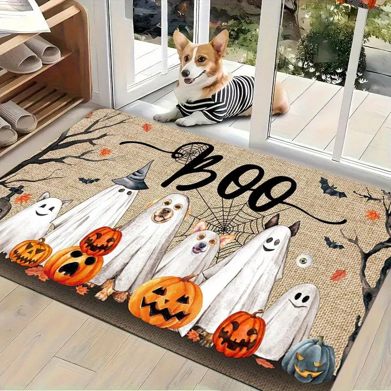 Vintage Halloween Floor Mat | Four Printed Styles