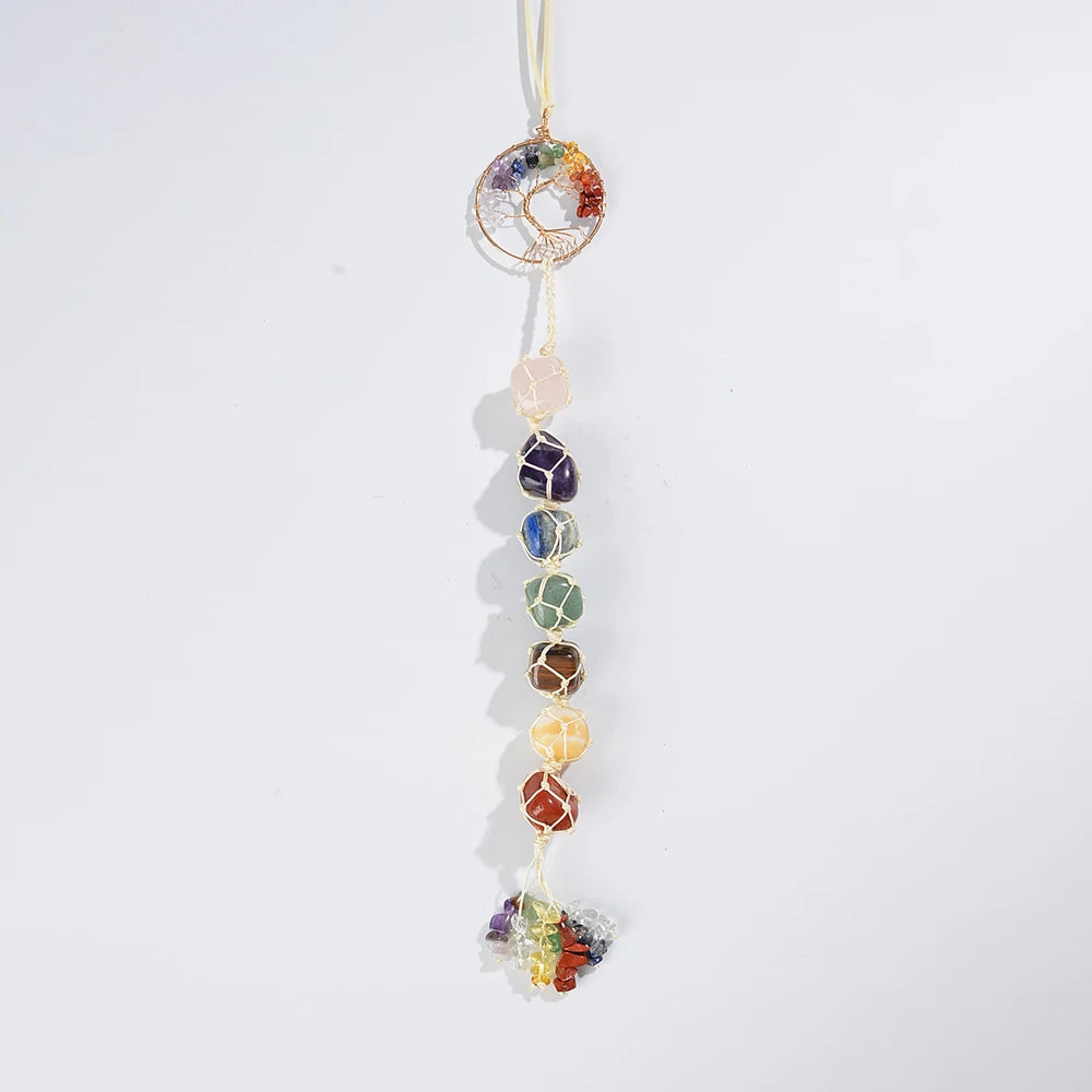 Tree of Life 7 Chakra Dreamcatcher