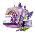 Organic Lavender Oil Loofah Soap Bar