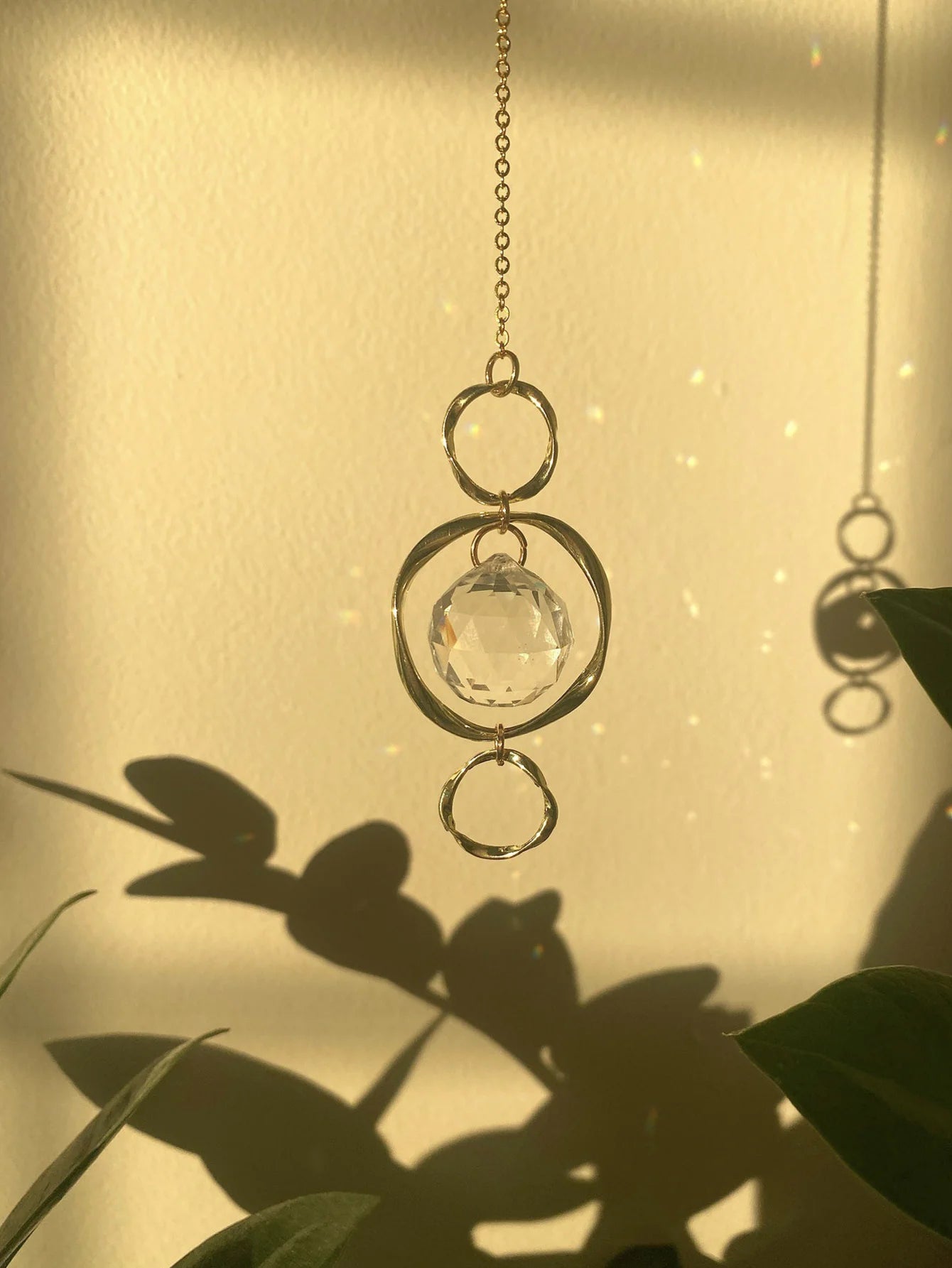 Crystal Ball Prism Suncatcher Hanging Decoration
