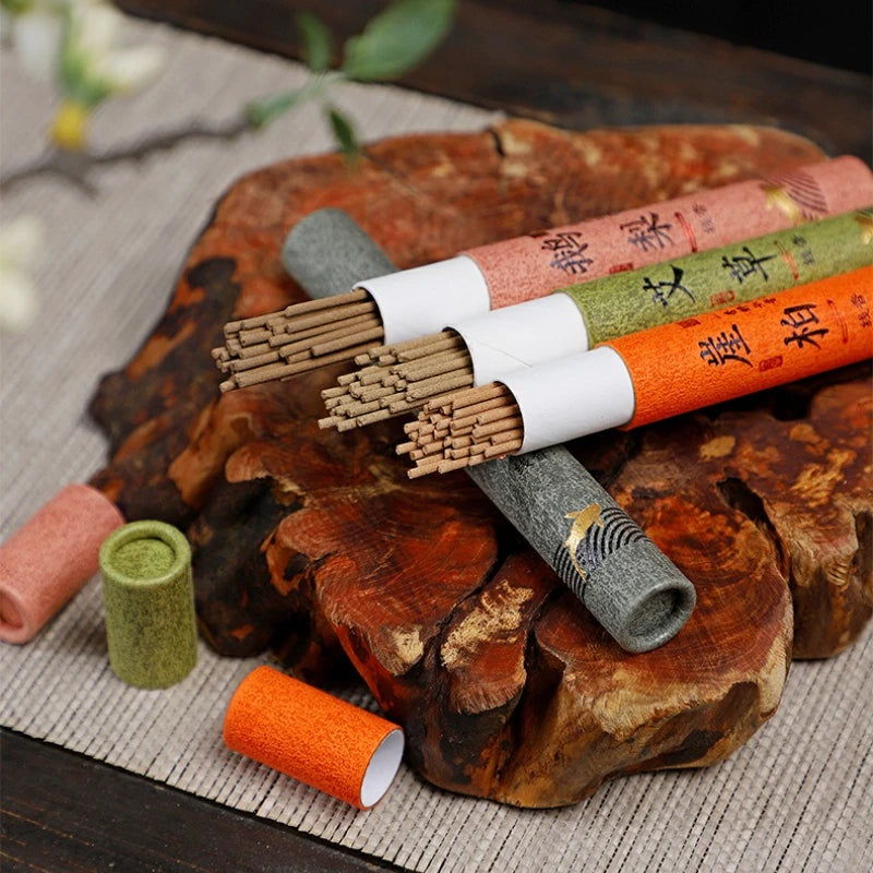 12-Scent Natural Incense Gift Set | Sandalwood, Osmanthus & More