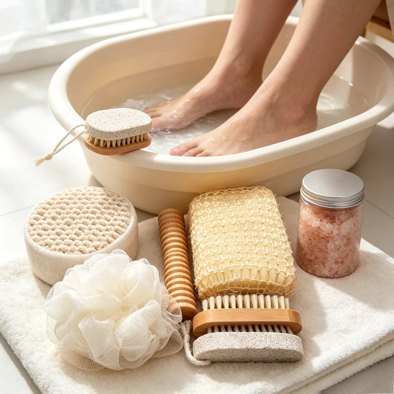 7 Piece Bath Shower Gift Set
