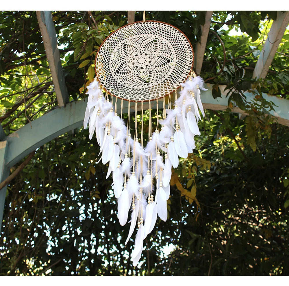 Feather & Reverie Large Boho Dreamcatcher