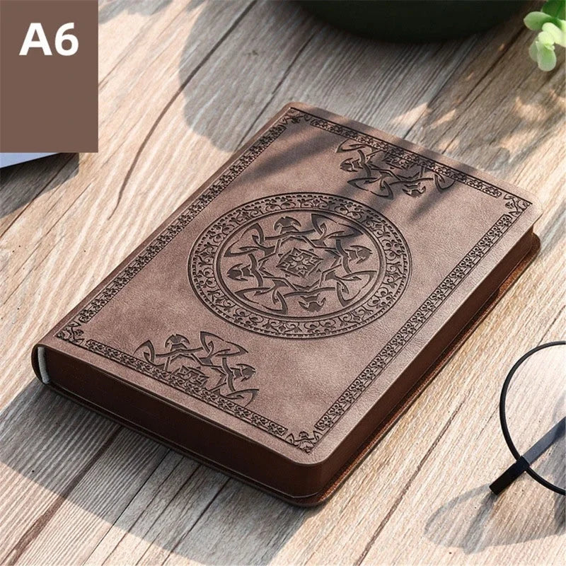Vintage Leather Pocket Journal | Diary & Manifestation Notebook