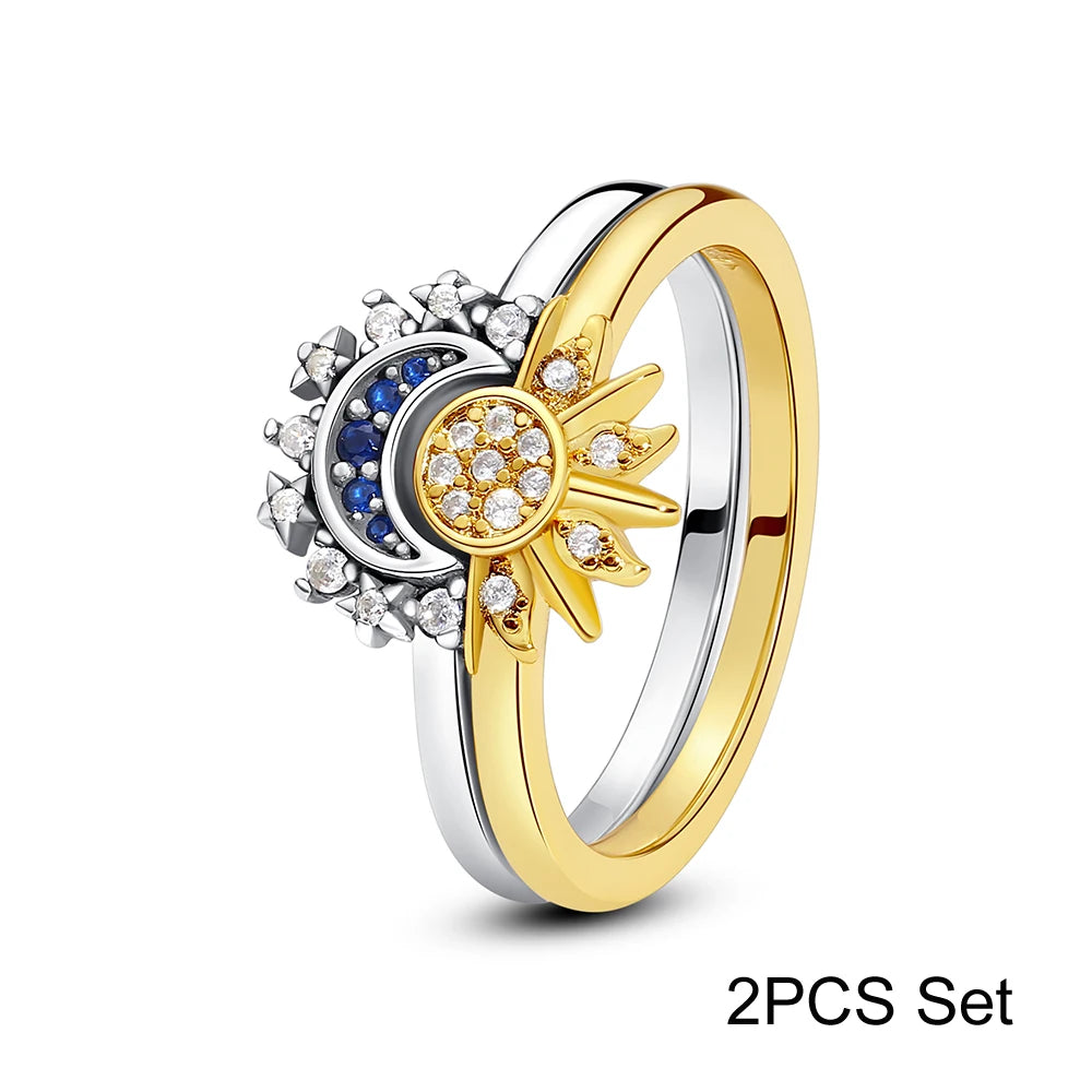 925 Sterling Silver Stacking Rings Jewelry