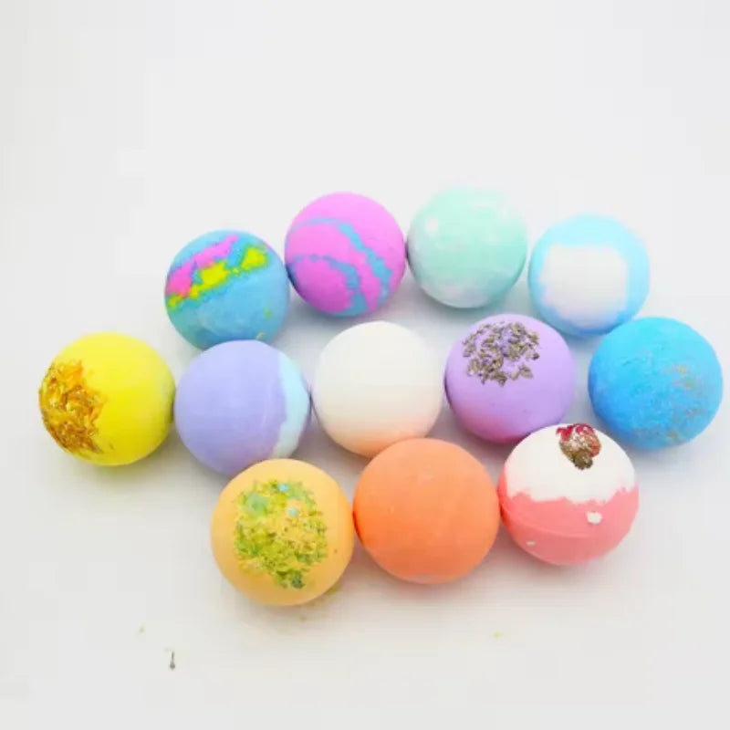 Essential Oil Bath Bomb Set — Relaxing Spa Gift Kit