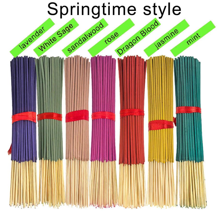 Incense Stick Bundle — 140 Sticks, 7 Scent Sets
