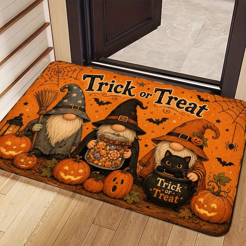 Vintage Halloween Floor Mat | Four Printed Styles