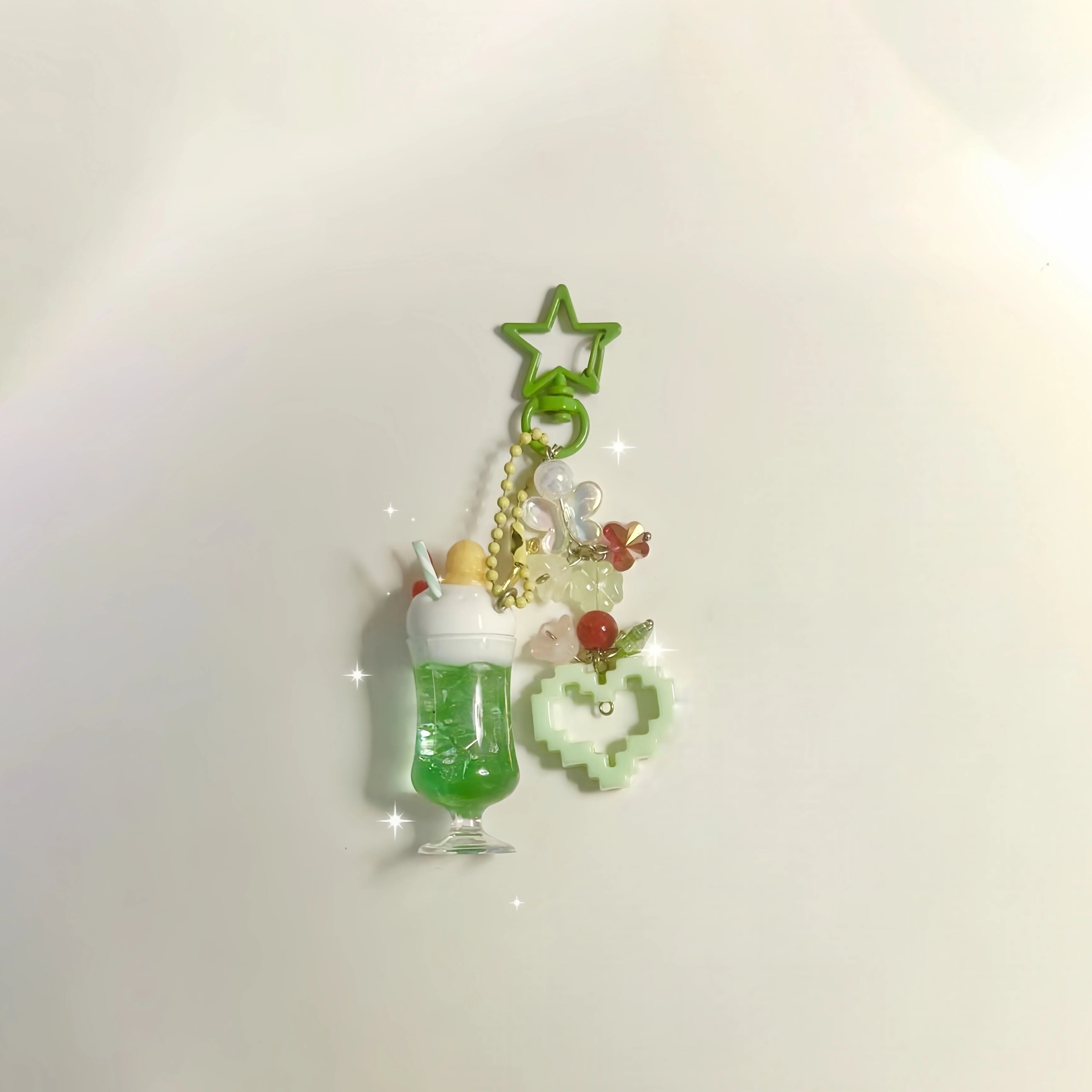 Japanese Food Gashapon Resin Bag Charm – Kawaii Handmade Keychain & Bag Pendant