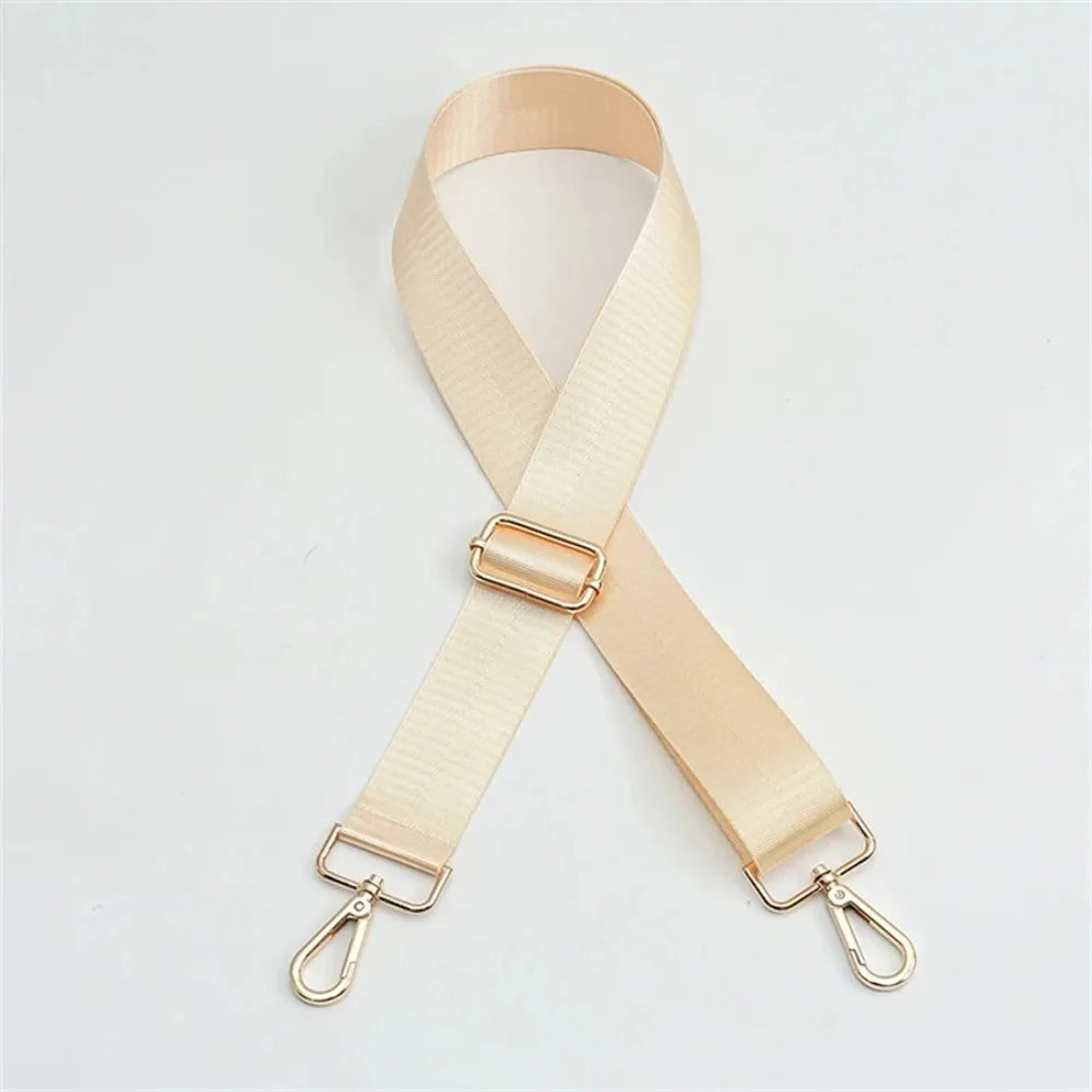 Adjustable Fabric Bag Strap | Black or Beige