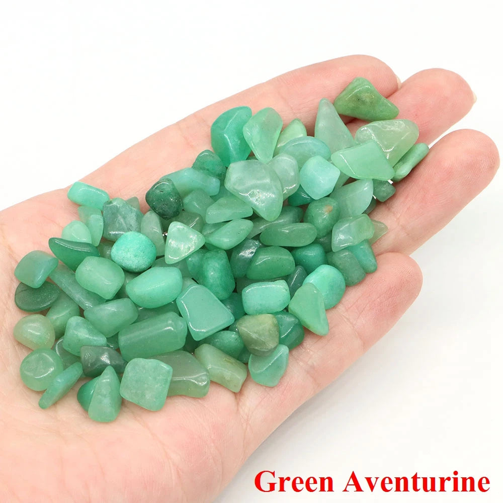 Natural Crystal Chip Stones | Tumbled Healing Crystals & Gemstone Gravel