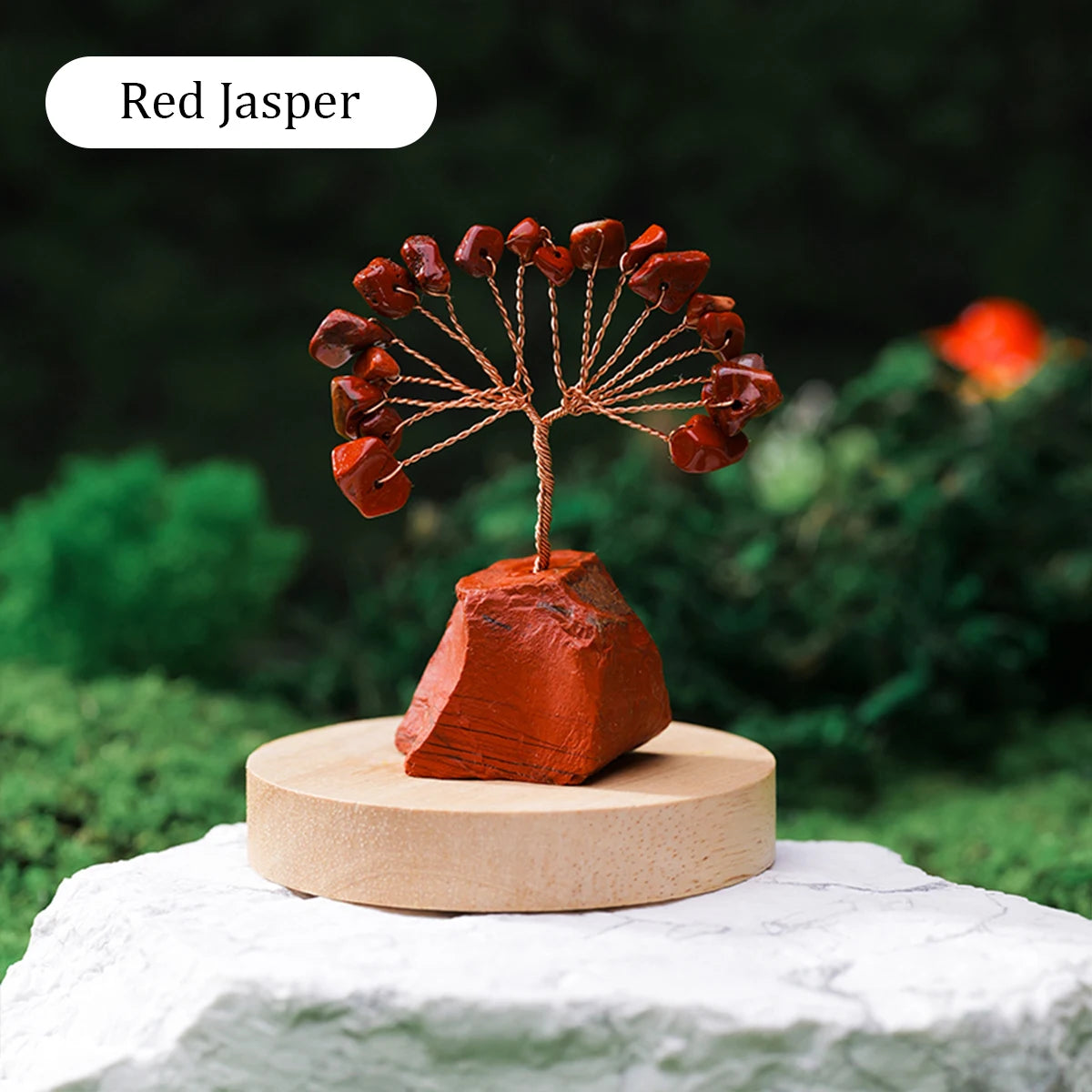 Natural Gemstone Crystal Lucky Tree