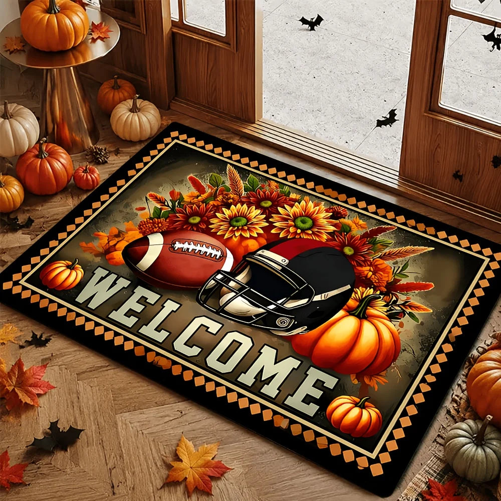 Vintage Halloween Floor Mat | Four Printed Styles