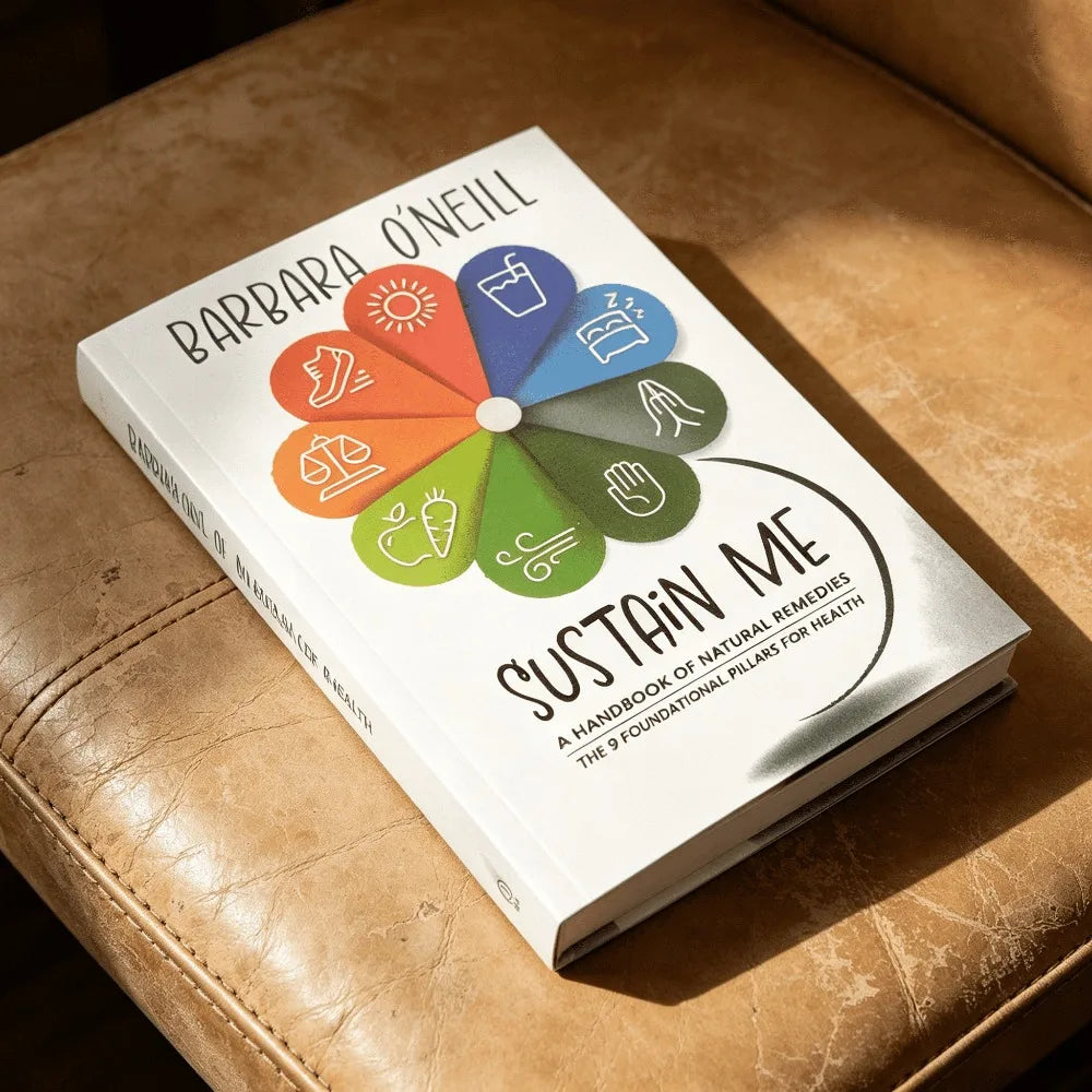 Sustain Me by Barbara O'Neill | 9 Pillars of Natural Health & Holistic Wellness Guide