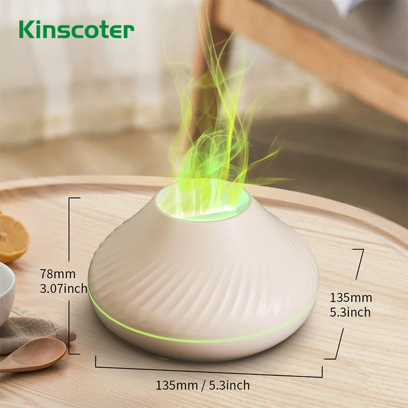 Volcanic Aroma Diffuser Essential Oil Lamp Night Light
