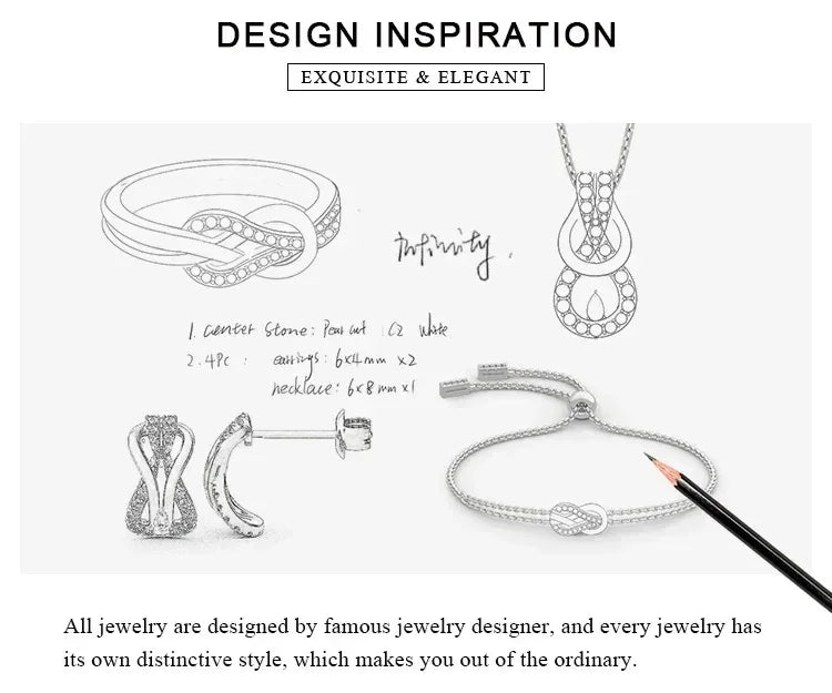 Infinity Love Knot Ring | 925 Sterling Silver