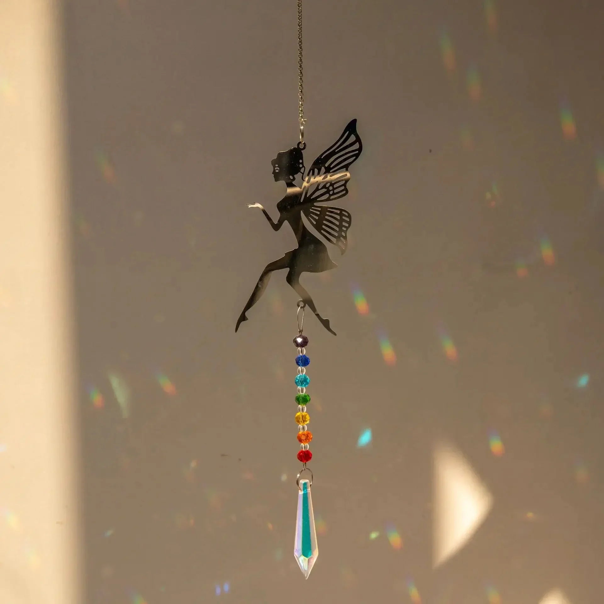Crystal Prism Suncatcher — Nature Collection