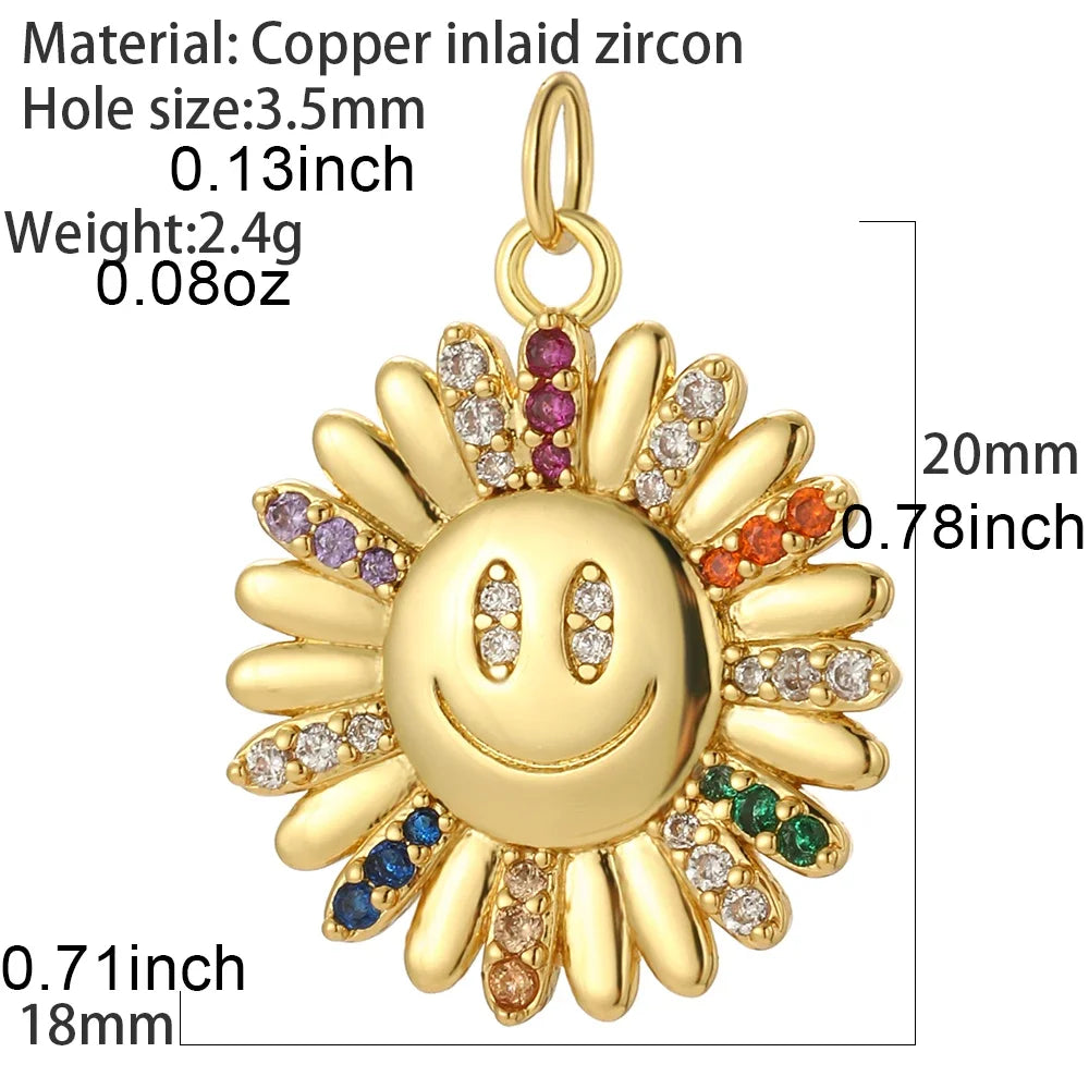 Bohemian Heart Charms – Copper DIY Pendants for Bracelets, Necklaces & Earrings