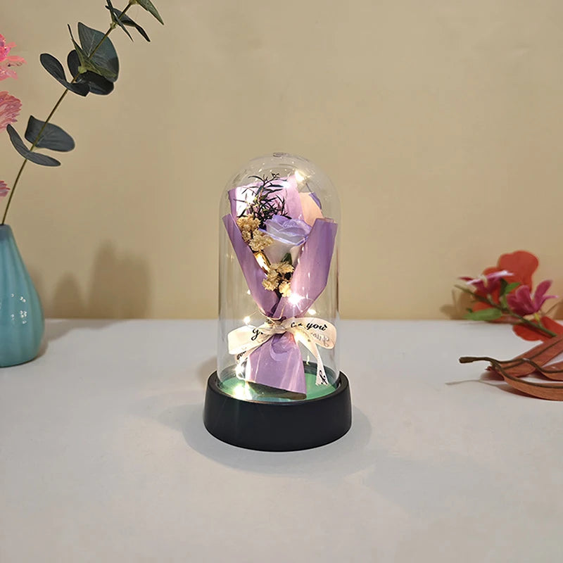 Eternal Rose LED Light Box