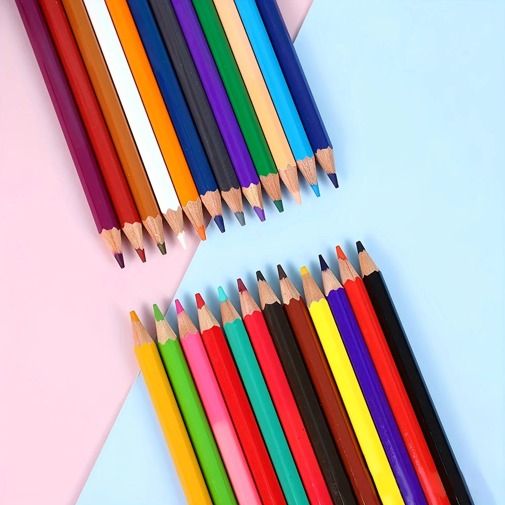Wooden Color Pencil Set – For Coloring, Drawing & Creative Rituals