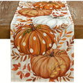 Polka Dot Pumpkin Table Runner | A Little Autumn Cheer