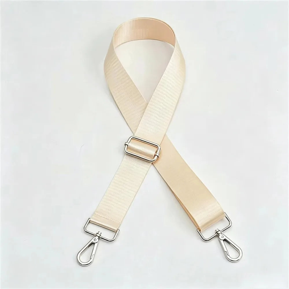 Adjustable Fabric Bag Strap | Black or Beige