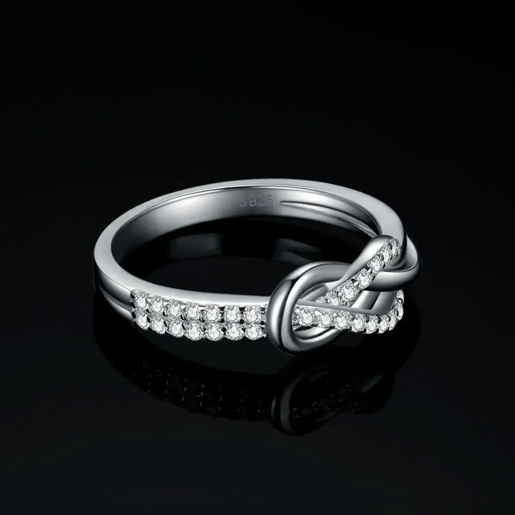 Infinity Love Knot Ring | 925 Sterling Silver