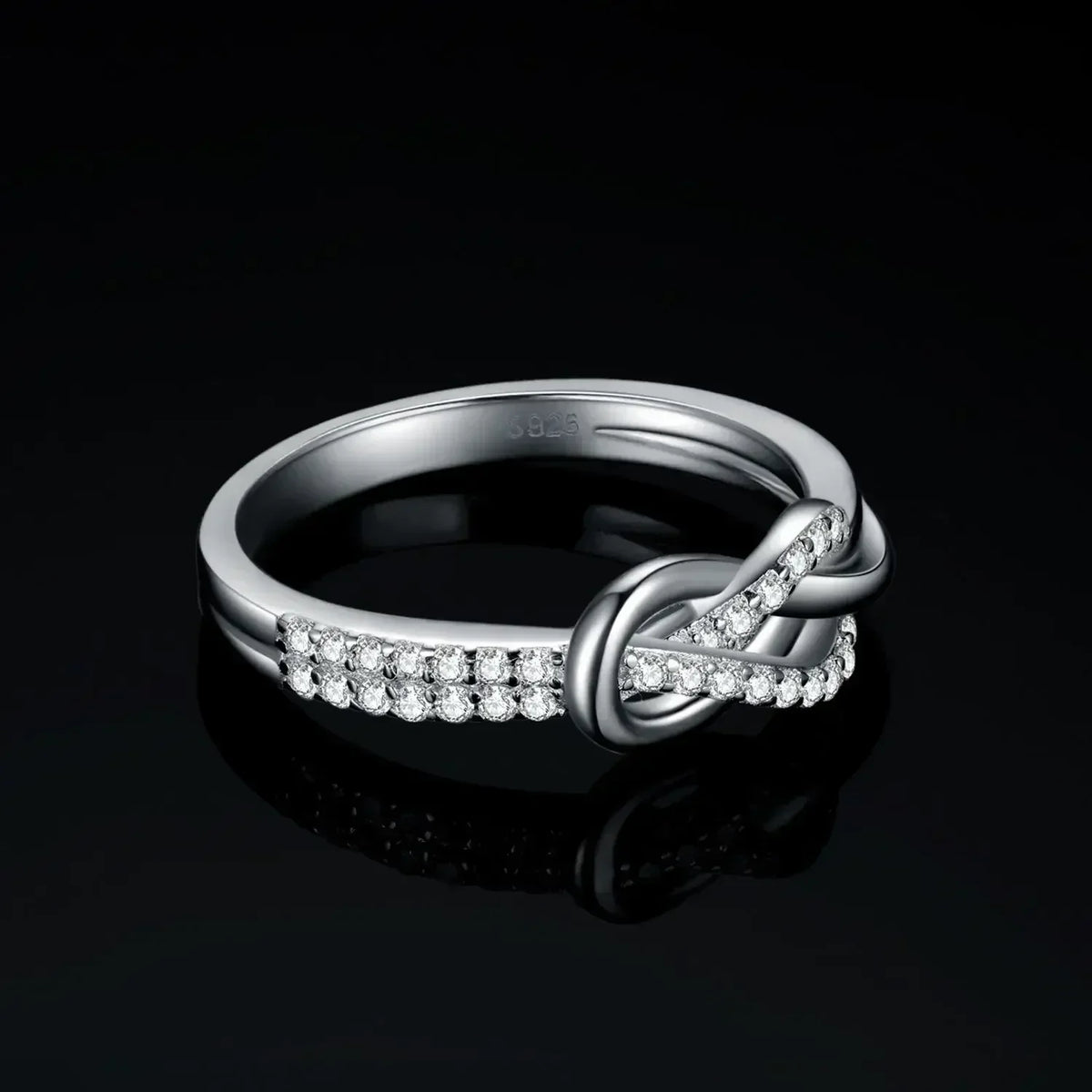 Infinity Love Knot Ring | 925 Sterling Silver