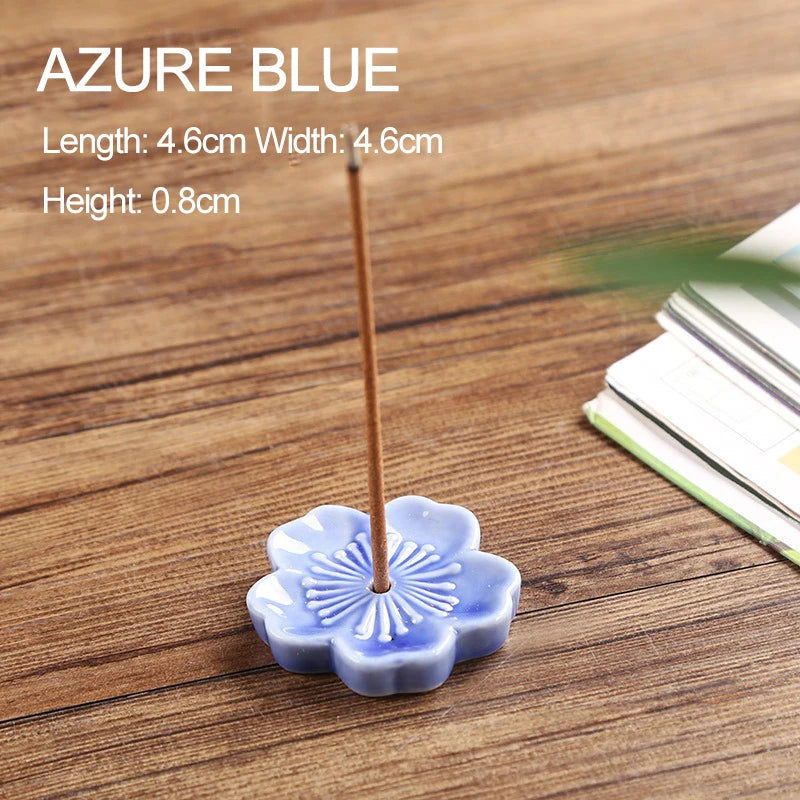 Ceramic Cherry Blossom Incense Holder & Wax Melt Burner