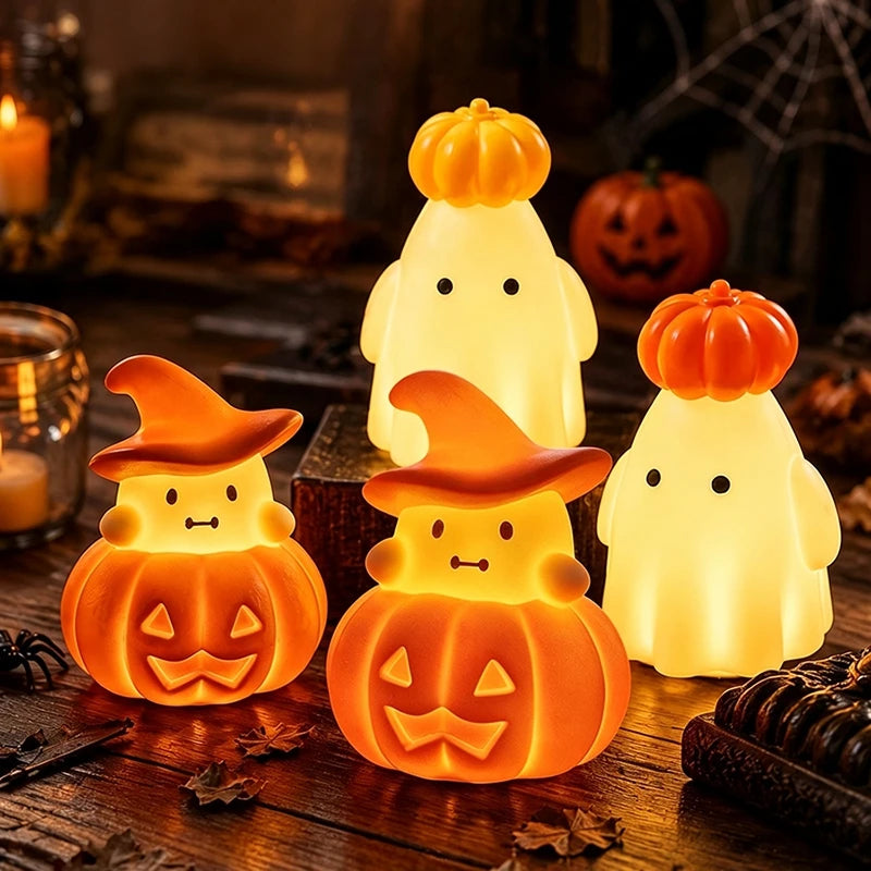 Cute Pumpkin & Ghost Halloween Decor